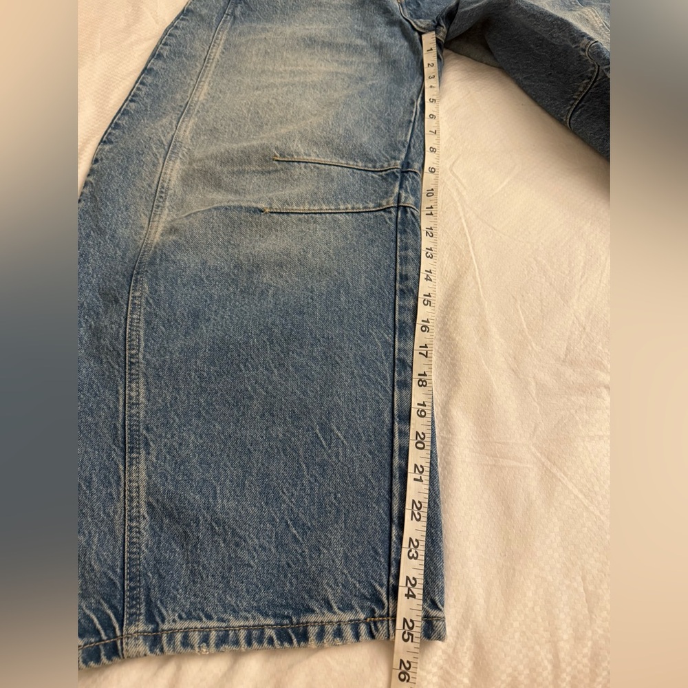 We The Free Good Luck Mid Rise Barrel Jeans in Ultra Light Beam Size 27 - Picture 15 of 15